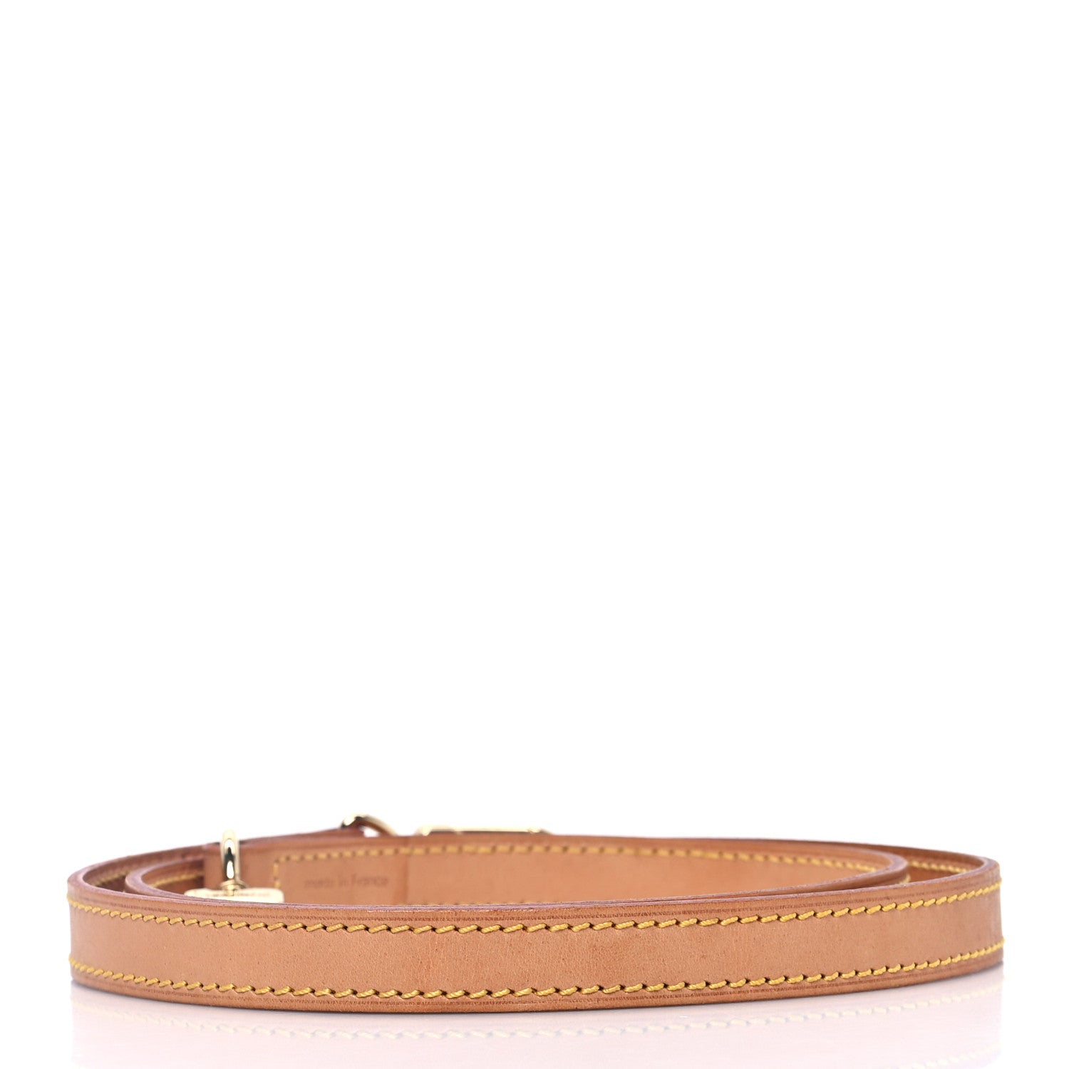 Louis Vuitton Vachetta 16mm Long Shoulder Strap VVN 2 of 4