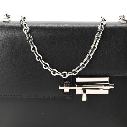 Hermes Box Mini Verrou Chaine Bag Black 8 of 10
