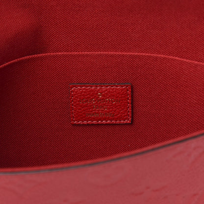 Louis Vuitton Empreinte Pochette Felicie Chain Wallet Scarlet 8 of 12