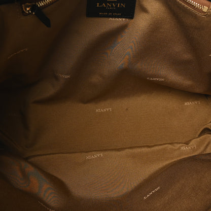 Lanvin Lambskin Quilted Medium Sugar Shoulder Bag Black 5 of 9