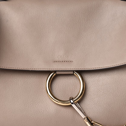 Chloe Calfskin Medium Faye Day Shoulder Bag Motty Grey 10 of 10