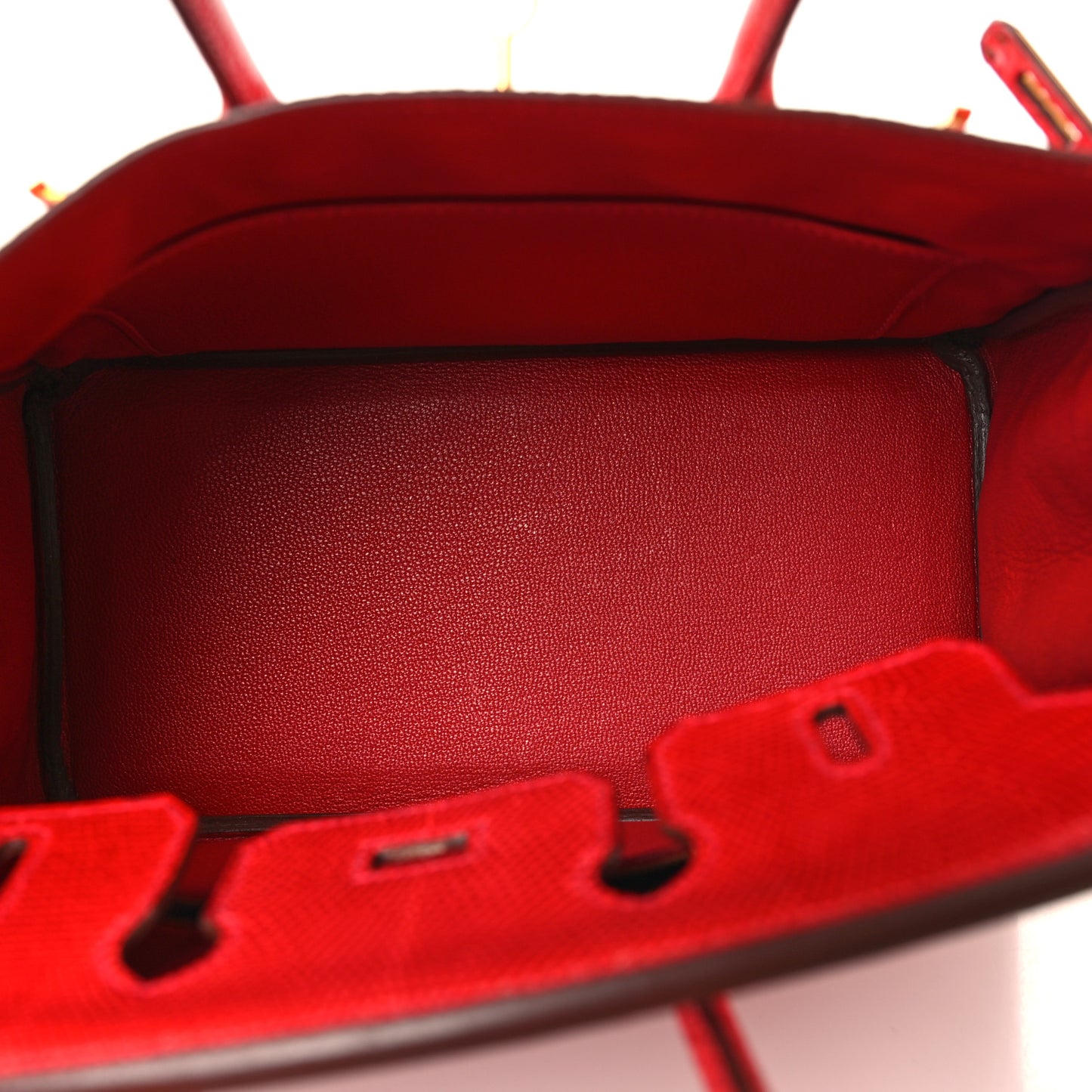 Lizard Birkin 25 Rouge Moyen
