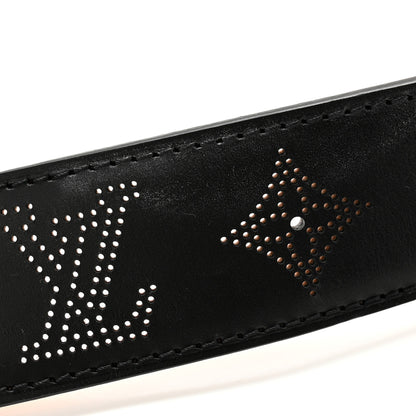 Louis Vuitton Mahina Belt 100 40 Black 7 of 8