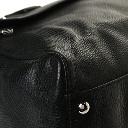 Gucci Pebbled Calfskin Soho Carry On Duffle Black 13 of 15