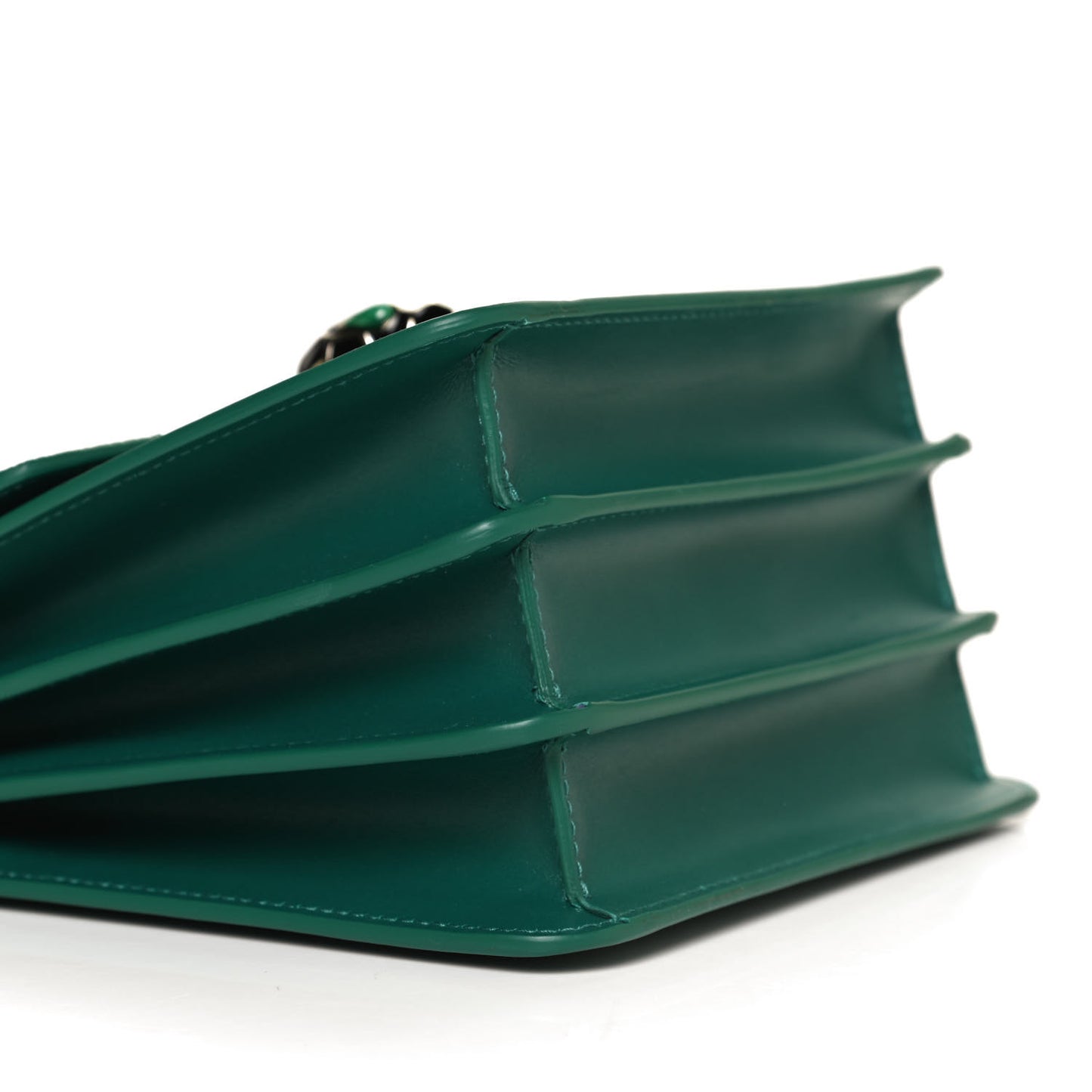 Calfskin Galuchat Serpenti Forever Crossbody Green