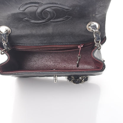 Chanel Lambskin Quilted Mini Square Flap Black 6 of 13