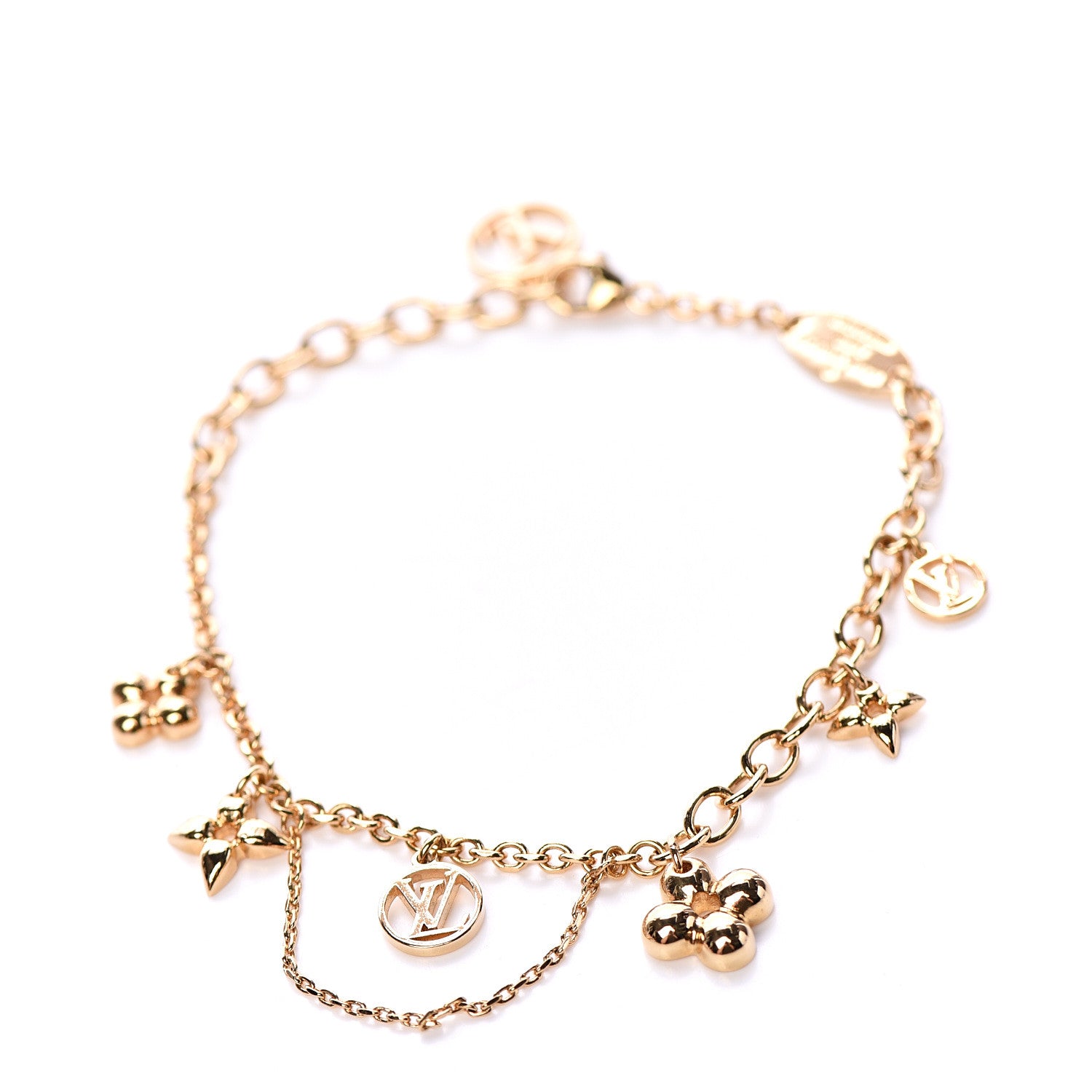Louis Vuitton Metal Monogram Blooming Supple Bracelet 1 of 4