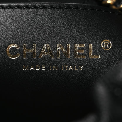 Chanel Shiny Caviar Quilted Mini Chanel 22 Black 6 of 12