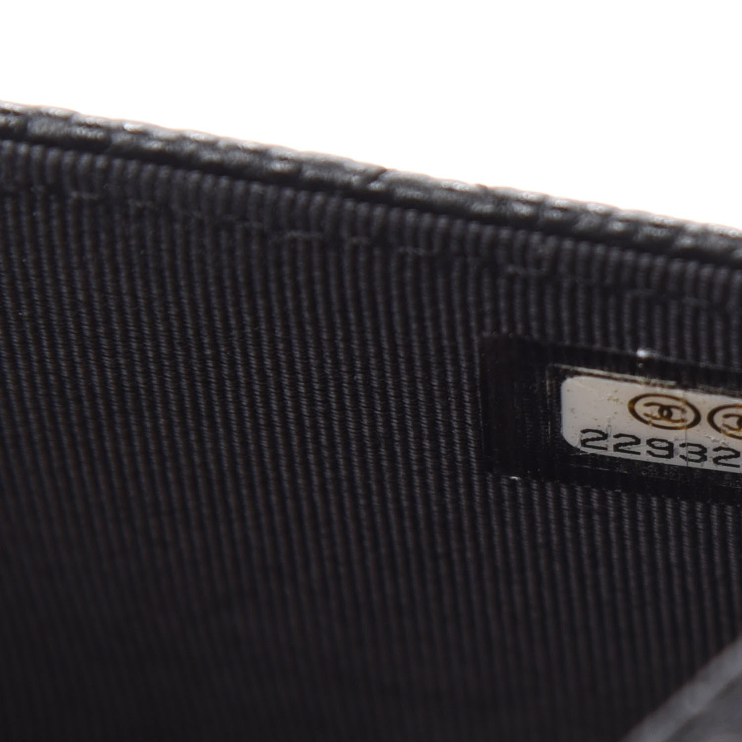 Chanel Caviar Quilted Wallet On Chain WOC Black 10 of 12