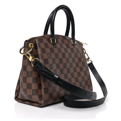 Louis Vuitton Damier Ebene Odeon Tote PM Black 2 of 6
