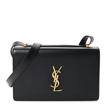 Saint Laurent Calfskin Monogram Small Dylan Shoulder Bag Black 1 of 10