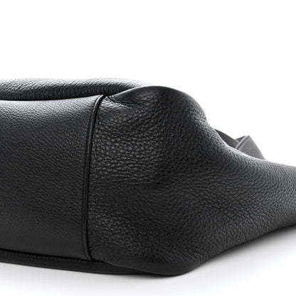 Saint Laurent Grained Deerskin Bea Tote Black 10 of 10