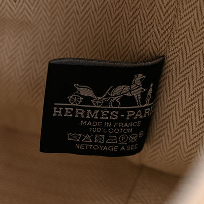 Hermes Canvas Small Bride-A-Brac Pavillon Pouch Natural Multicolor 6 of 6
