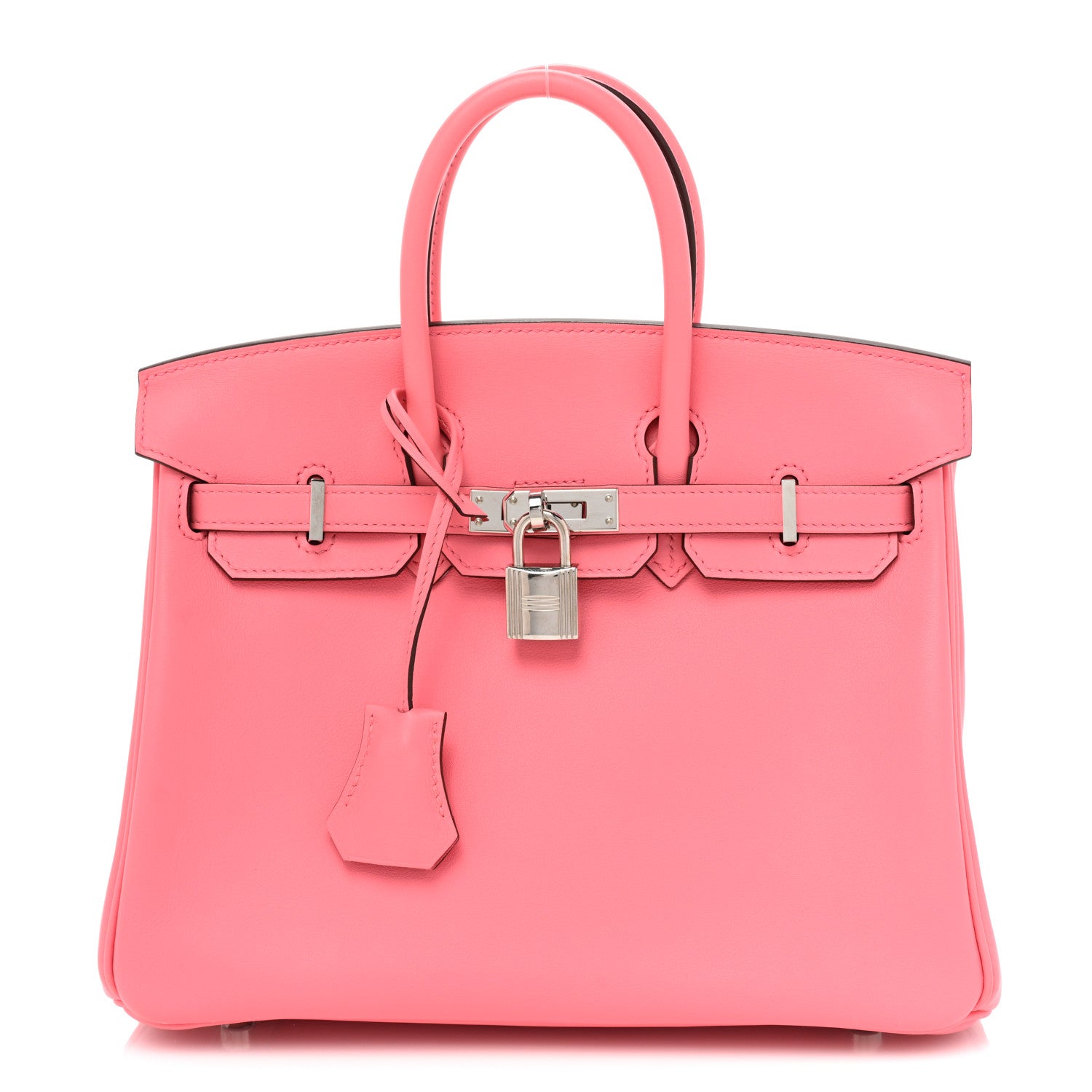 Hermes Swift Birkin 25 Rose Azalee 1 of 12