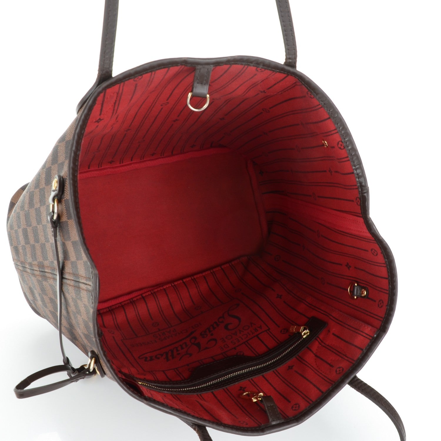Louis Vuitton Damier Ebene Neverfull MM 6 of 8