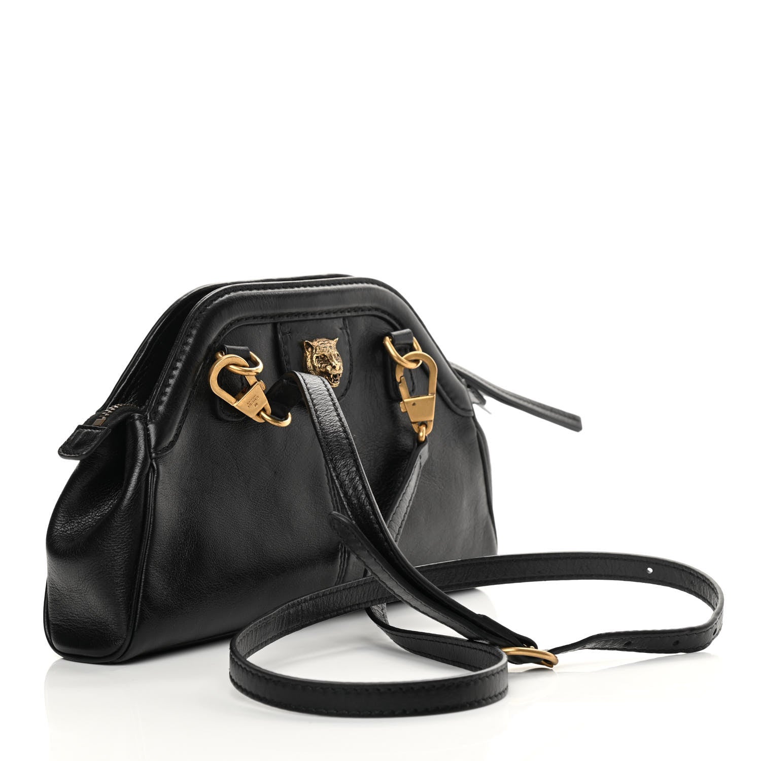 Gucci Calfskin Small Re(Belle) Crossbody Bag Black 3 of 10