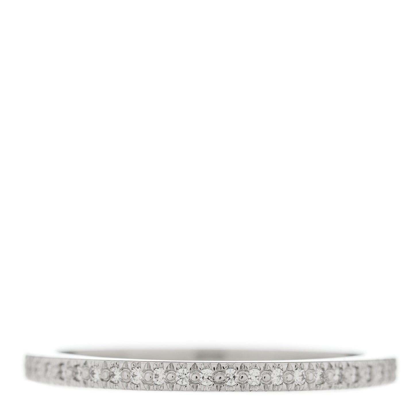 Platinum Diamond Full Circle Lucida Wedding Band Ring 48 4.5