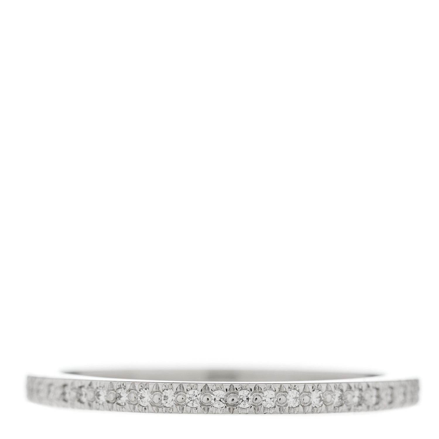 Tiffany Platinum Diamond Full Circle Lucida Wedding Band Ring 48 4.5 1 of 4