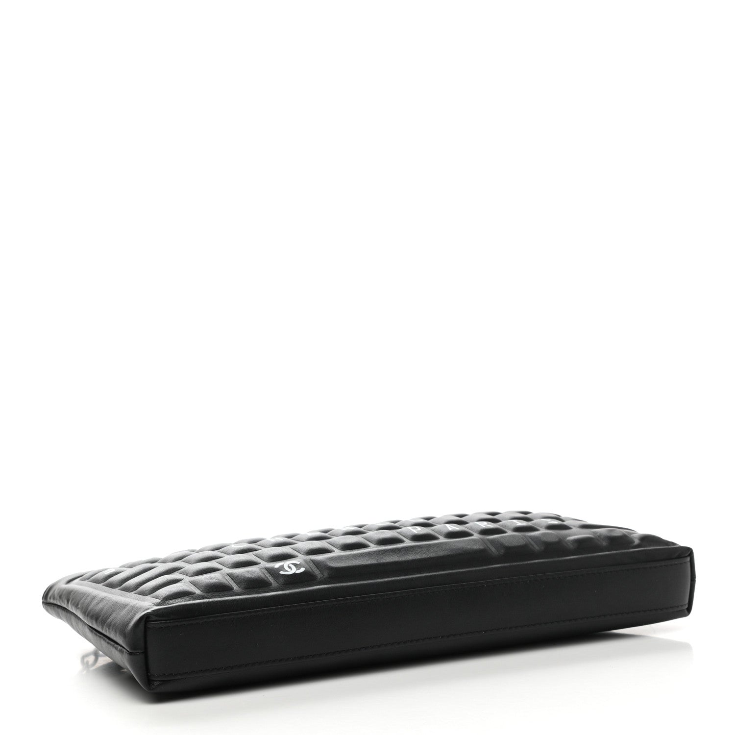 Chanel Metallic Calfskin Keyboard Pouch Black 4 of 7