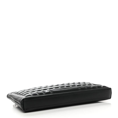 Chanel Metallic Calfskin Keyboard Pouch Black 4 of 7