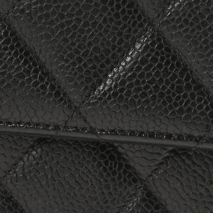 Chanel Caviar Quilted XL Jumbo Single Flap Black 8 of 10
