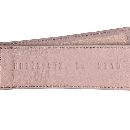 Hermes Suede Goatskin Womens Chypre Sandals 38 Rose Porcelaine 6 of 9