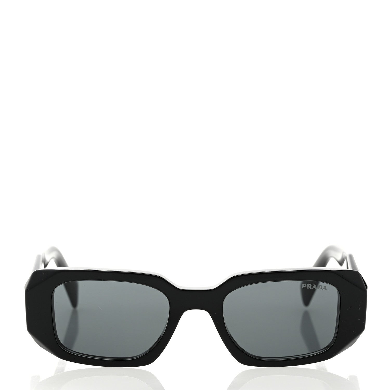 Prada Acetate Symbole Sunglasses SPR 17W Black 2 of 8