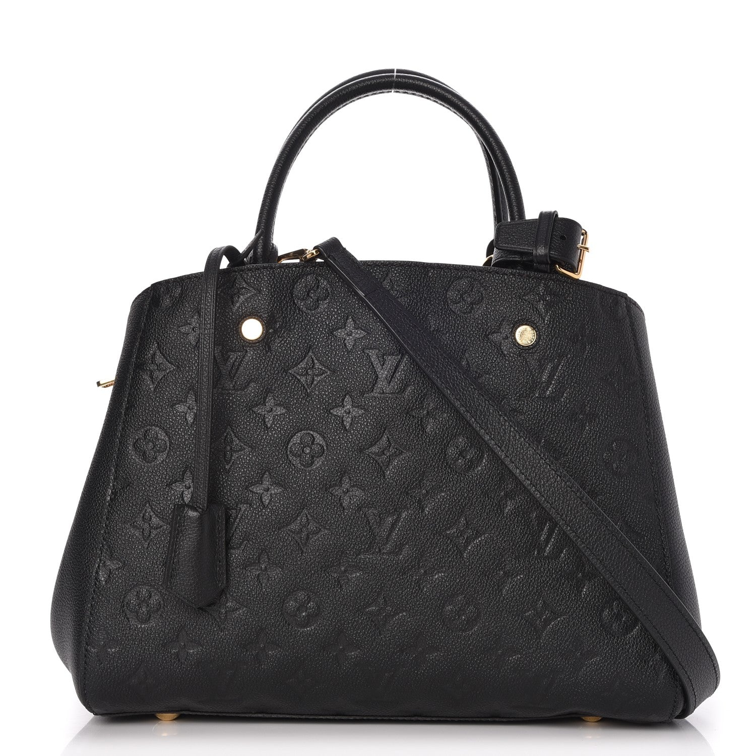 Louis Vuitton Empreinte Montaigne MM Black 1 of 8