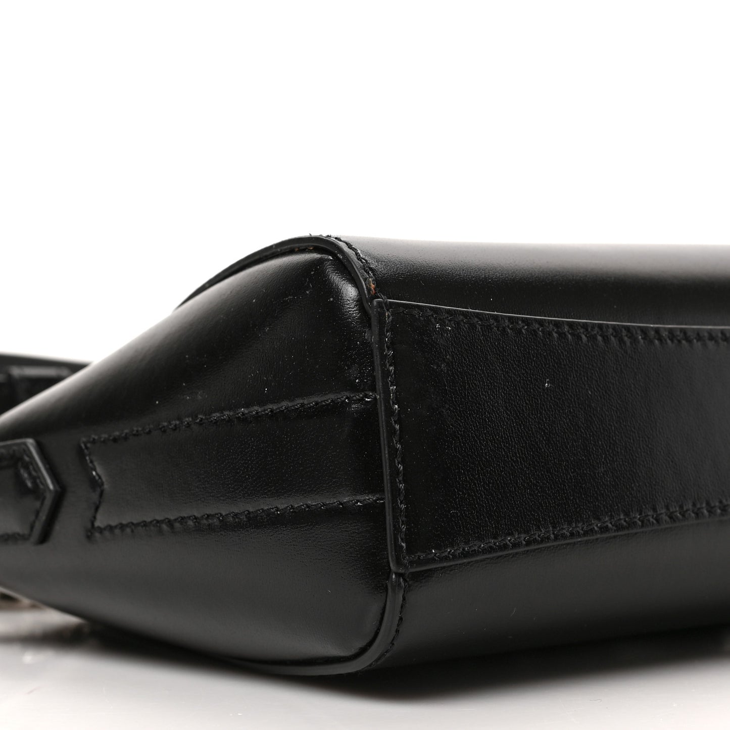 X CHITO Box Calfskin 4G Printed XS Graffiti Antigona Black White