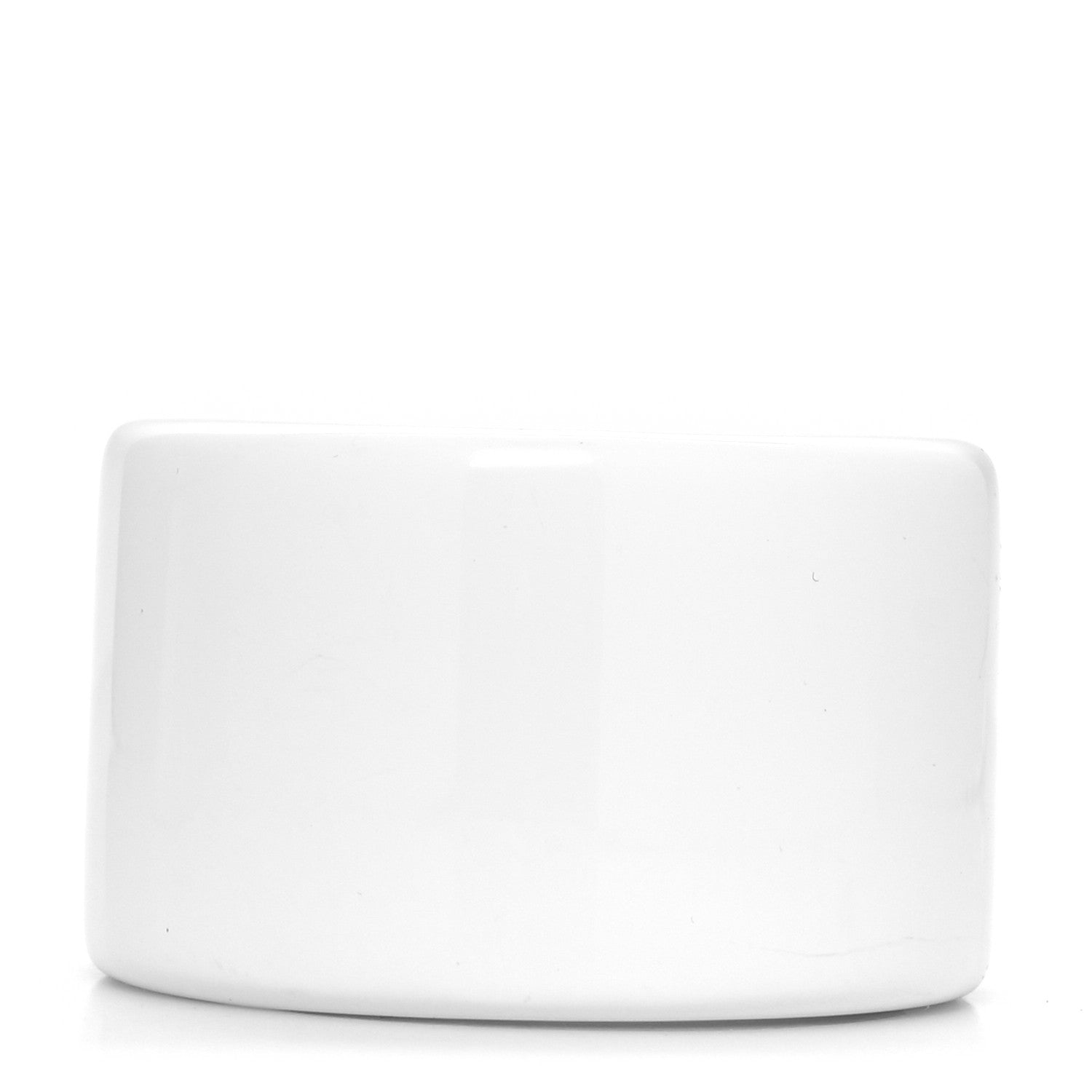 Hermes Enamel Lacquered Cuff Bracelet S White 3 of 7