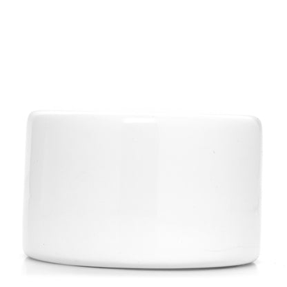 Hermes Enamel Lacquered Cuff Bracelet S White 3 of 7