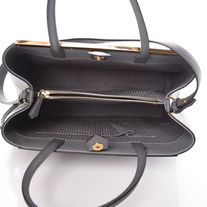 Fendi Vitello Elite Flamingo Regular 2Jours Tote Grigio Grigio Chiaro 8 of 11