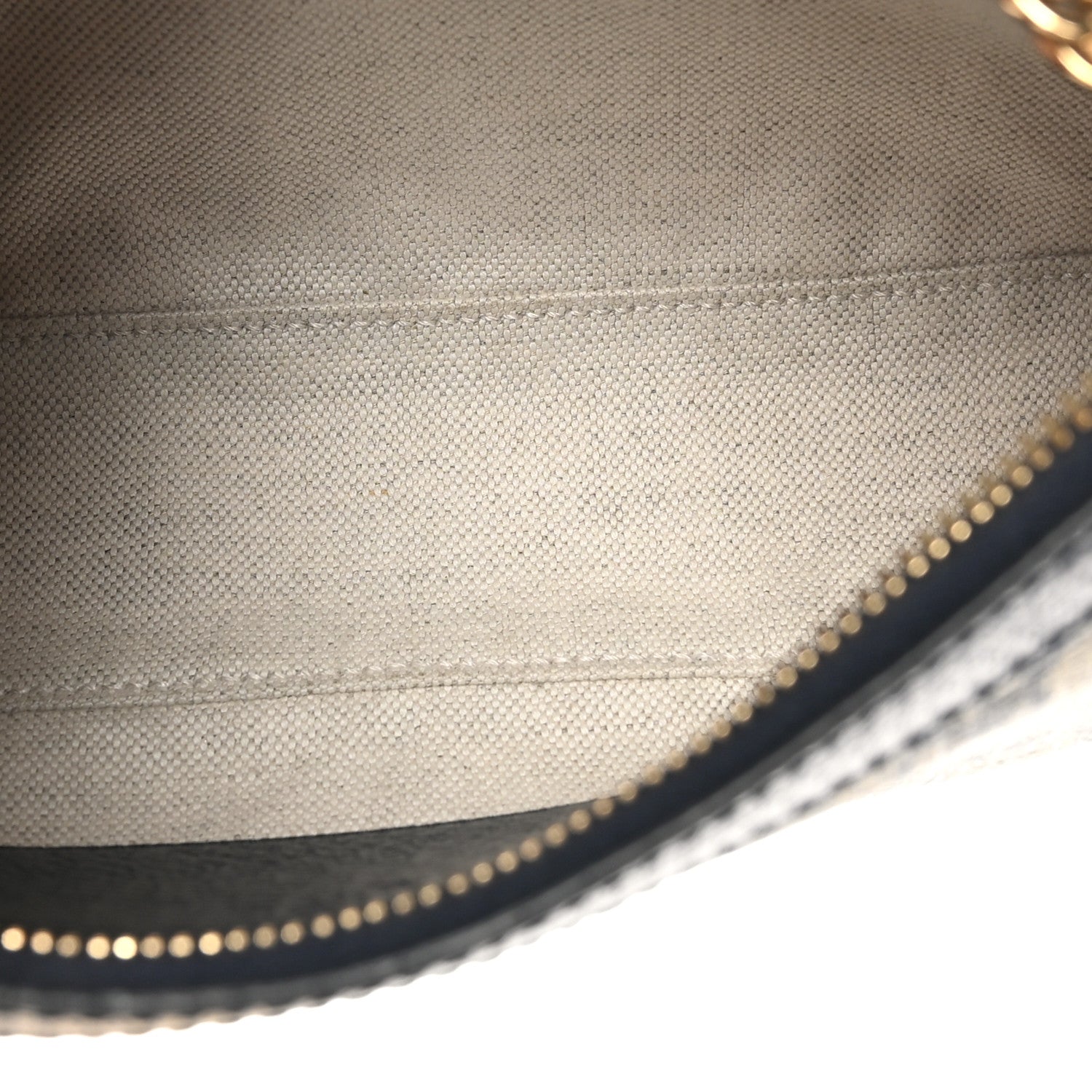 Gucci GG Supreme Monogram Textured Dollar Calfskin Web Small Ophidia GG Handbag Beige Blue 5 of 10