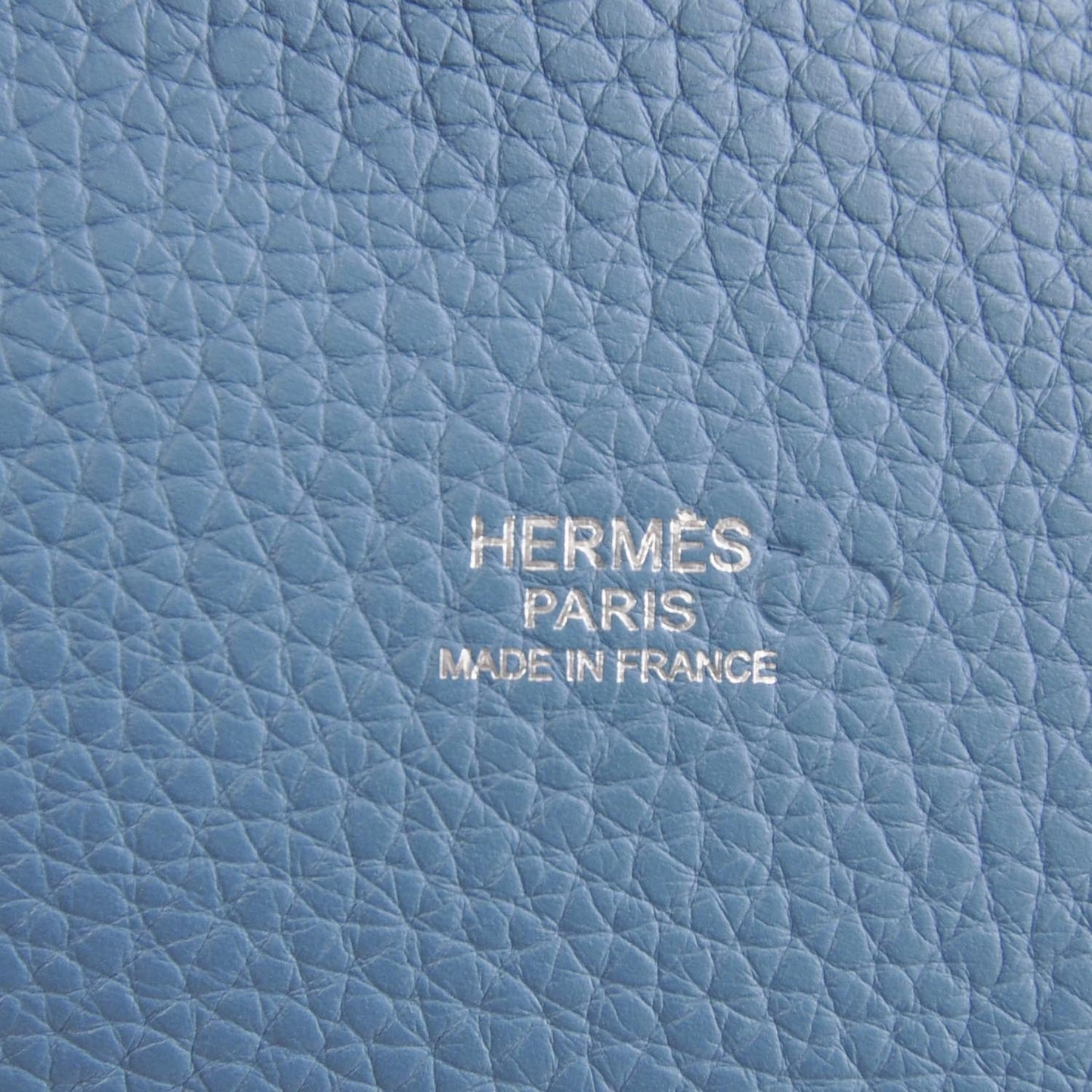 Taurillon Clemence Mangeoire Rope Bag Blue Jean