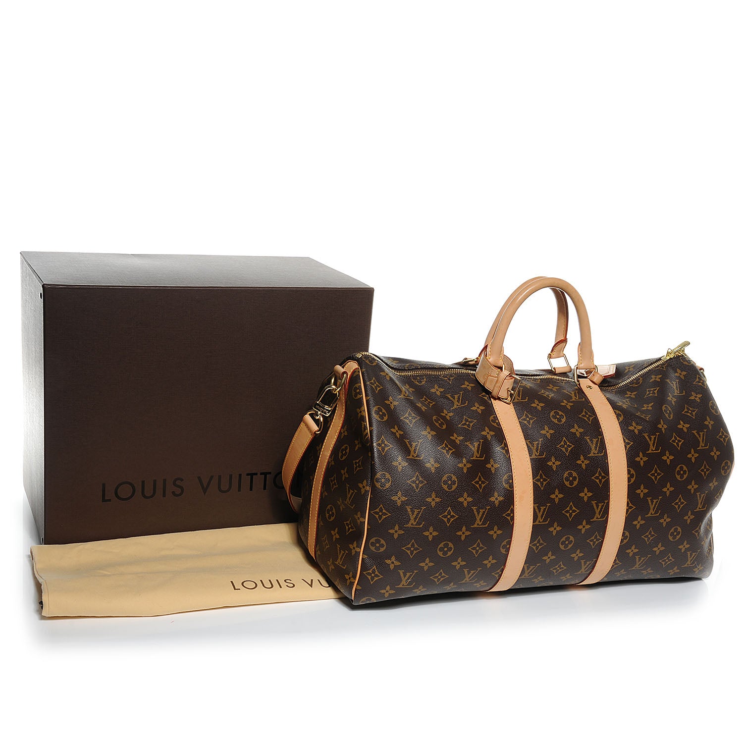 Louis Vuitton Monogram Keepall Bandouliere 50 5 of 8