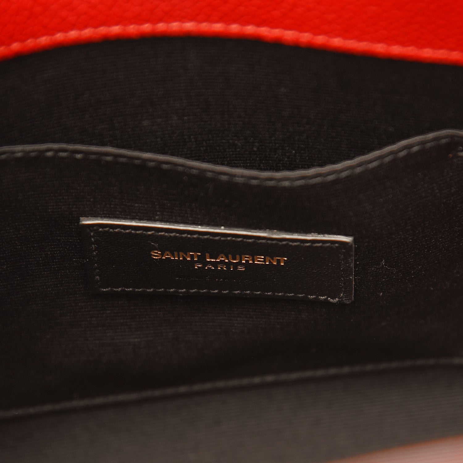 Saint Laurent Grained Calfskin Nano Sac De Jour Lipstick Red 5 of 11