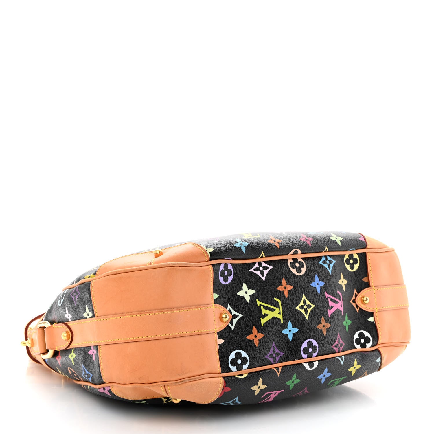 Louis Vuitton Monogram Multicolor Greta Black 4 of 10