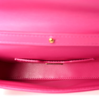 Dolce & Gabbana DOLCE GABBANA Calfskin DG Girls Phone Shoulder Bag Hot Pink 5 of 9