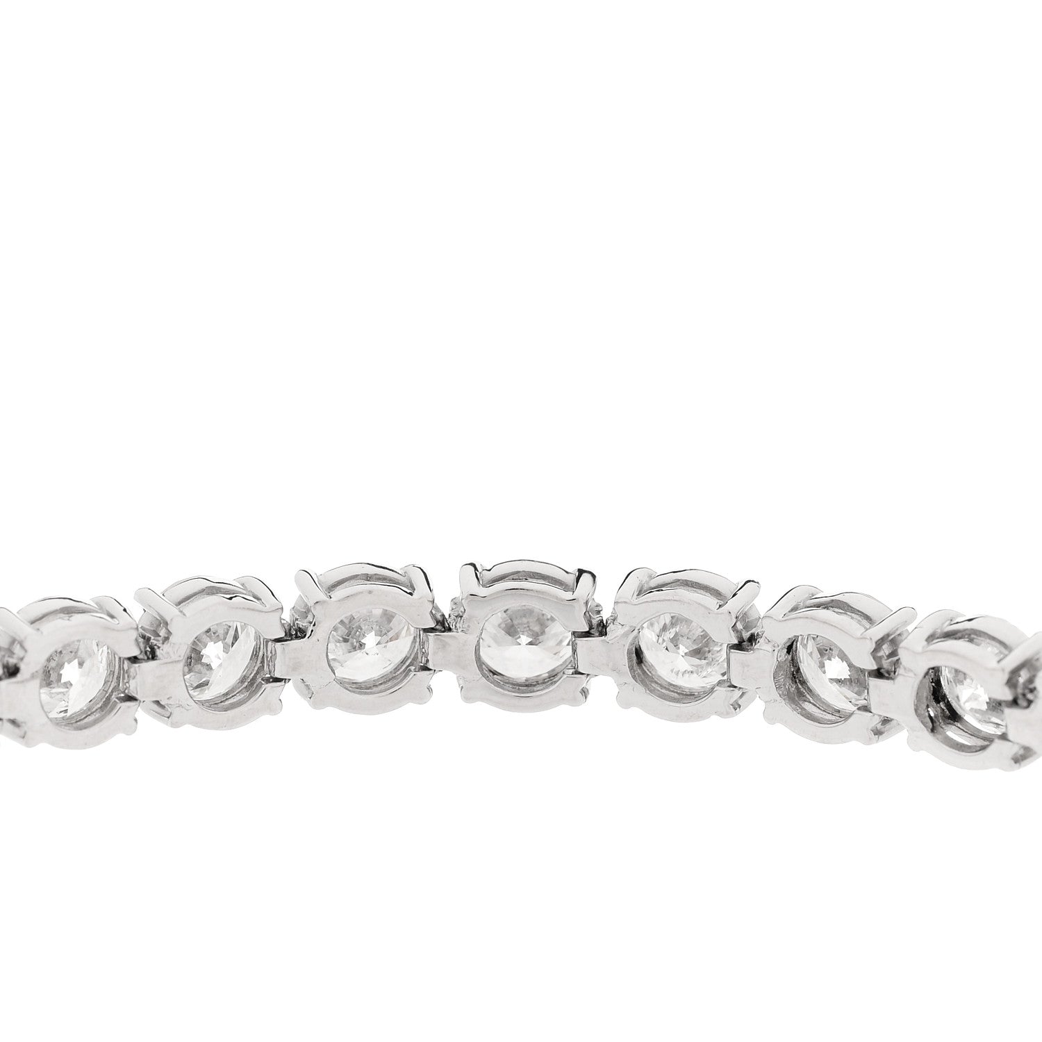 Parker & West by FASHIONPHILE Platinum Diamond 17.16ctw Tennis Bracelet 5 of 6
