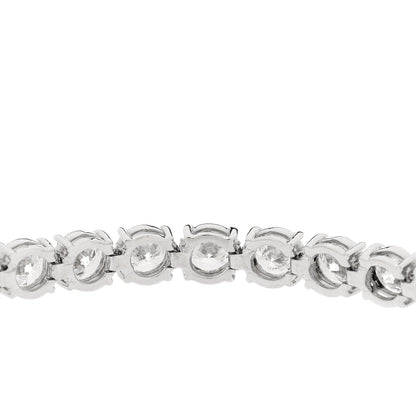 Parker & West by FASHIONPHILE Platinum Diamond 17.16ctw Tennis Bracelet 5 of 6