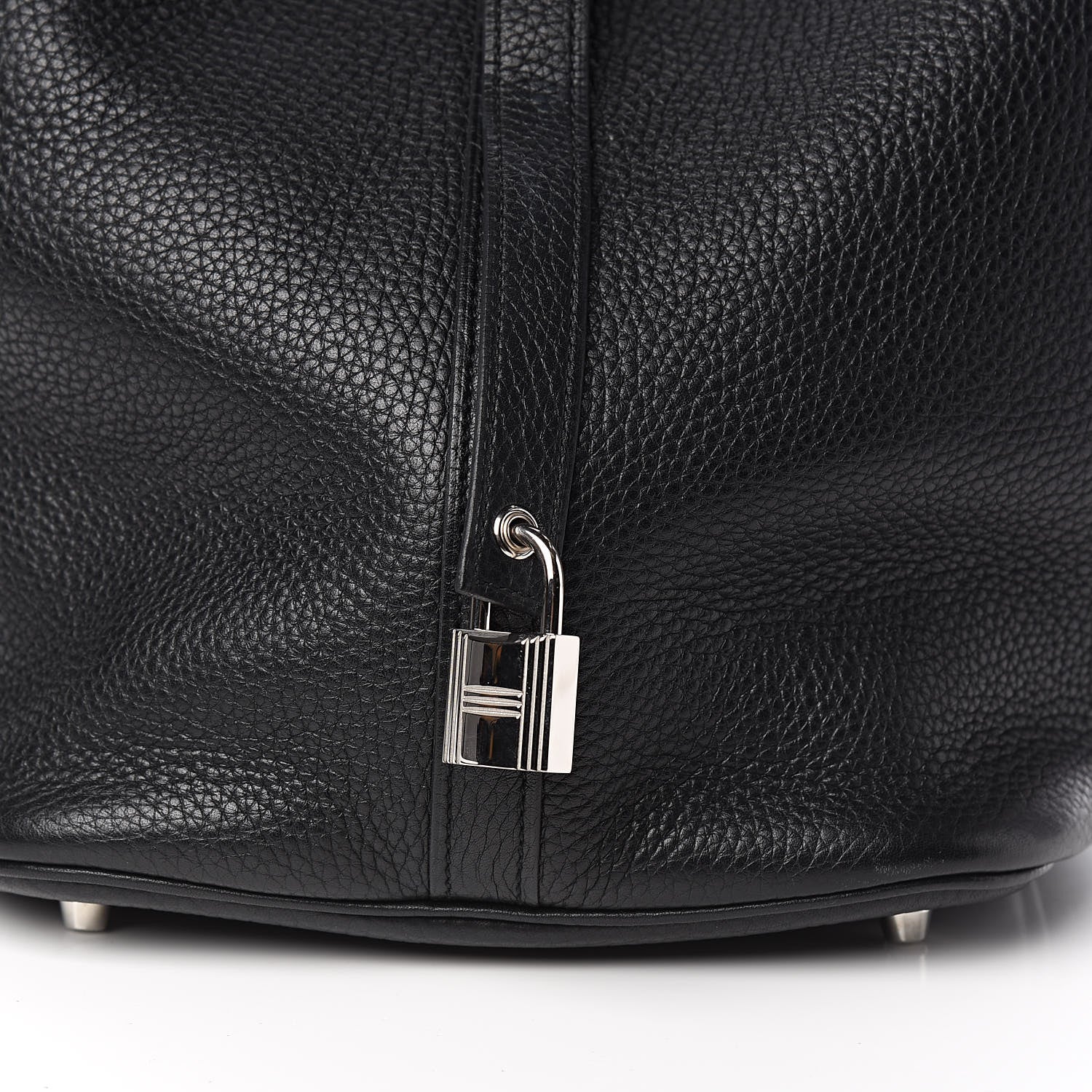 Hermes Taurillon Clemence Picotin Lock 26 GM Black 10 of 10