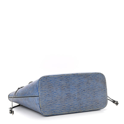 Louis Vuitton Epi Neverfull MM Denim Light 5 of 10