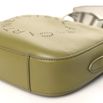 Stella McCartney Eco Alter Nappa Perforated Logo Mini Bag Green 9 of 9