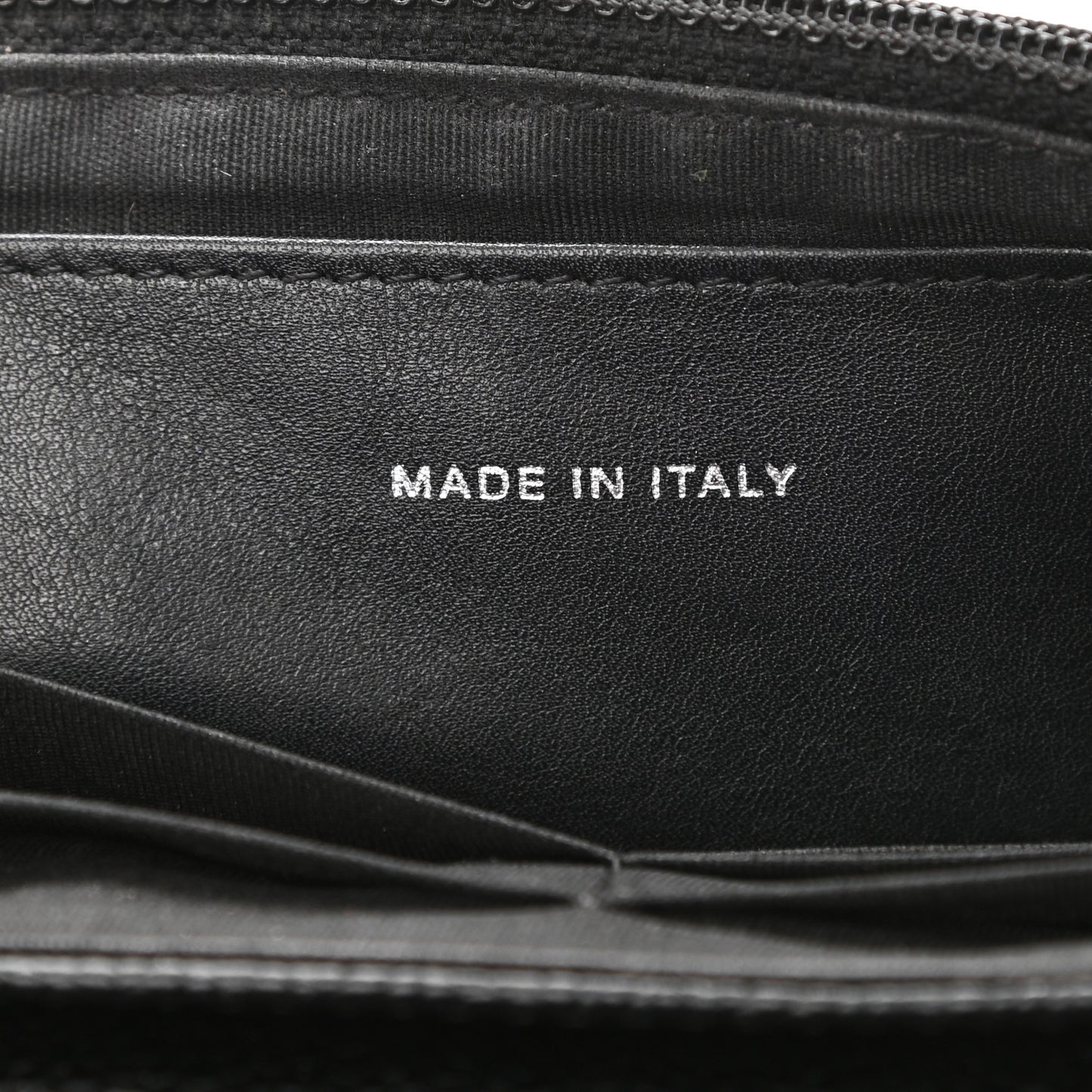 Caviar Half Moon Wallet On Chain WOC Black