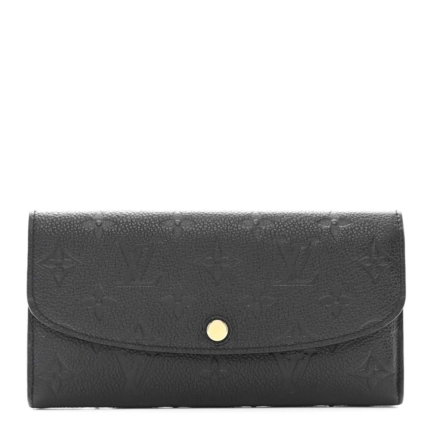Louis Vuitton Empreinte Emilie Wallet Black Dune 1 of 9