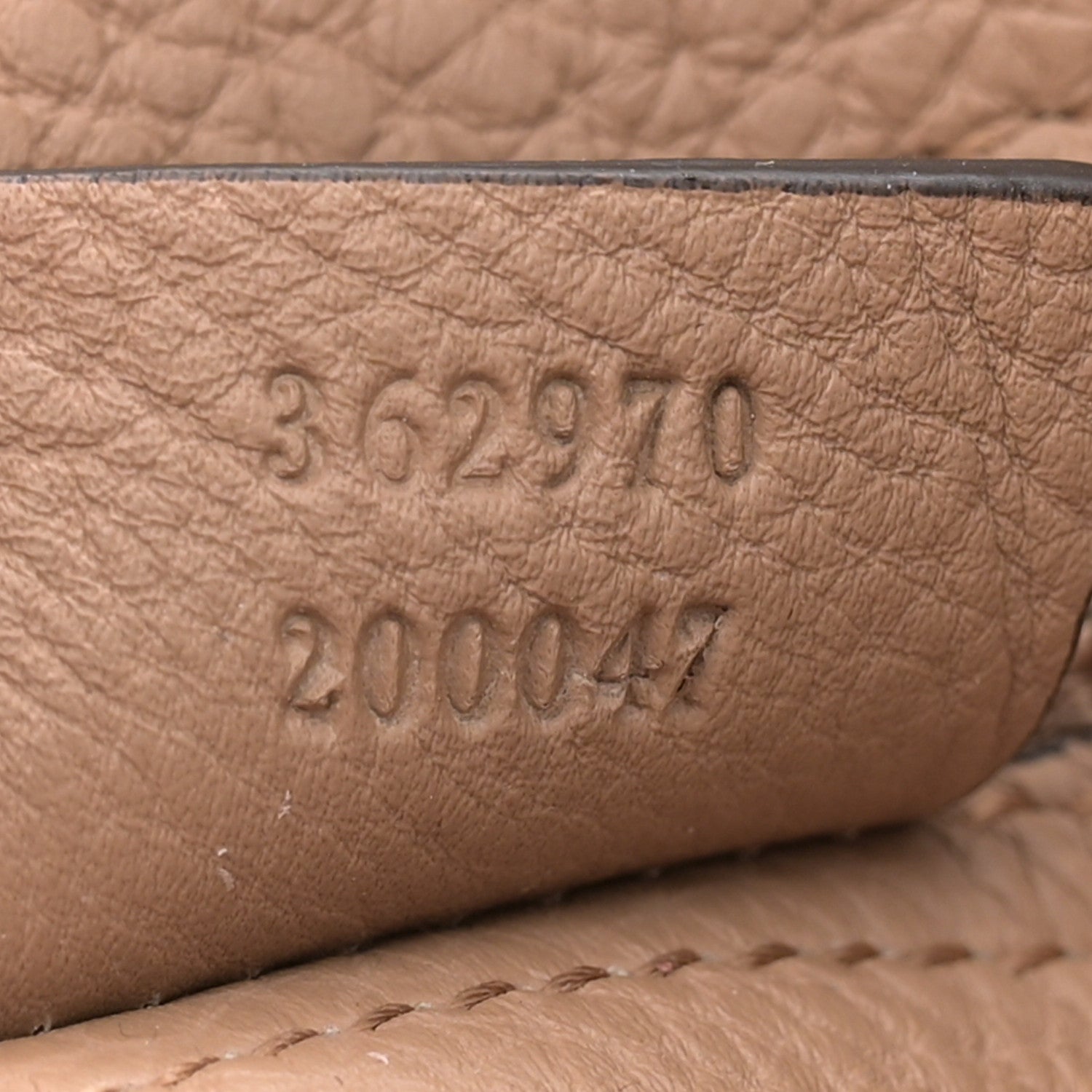 Gucci Soft Calfskin Medium Jackie Top Handle Bag Classic Camel 7 of 12