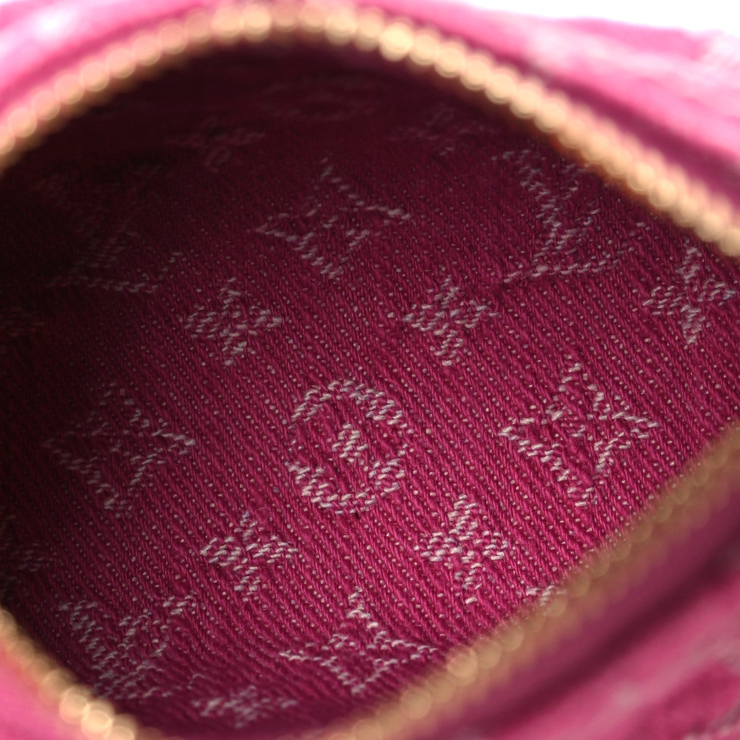Louis Vuitton Denim Trousse Speedy Fuchsia 5 of 8