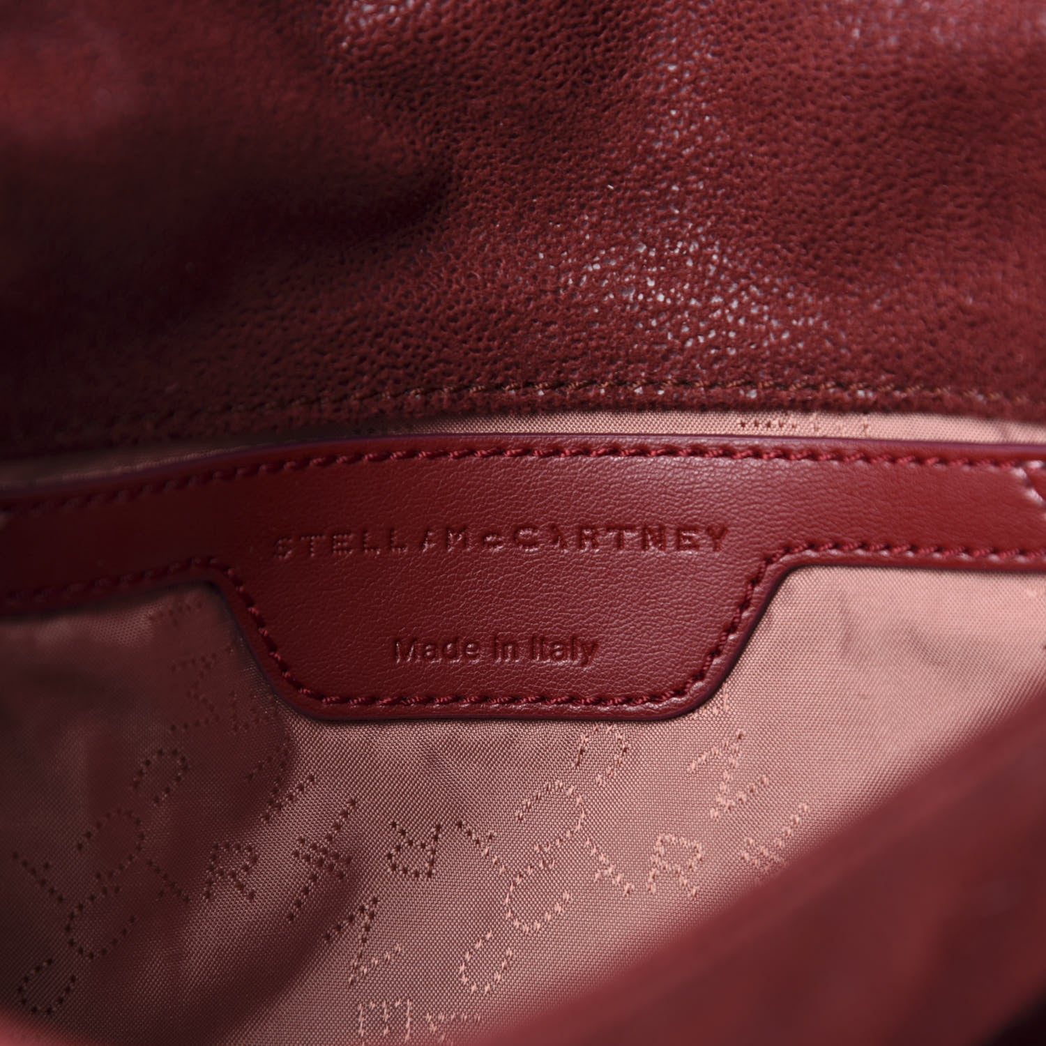 Stella McCartney Shaggy Deer Mini Candy Falabella Ruby 8 of 10