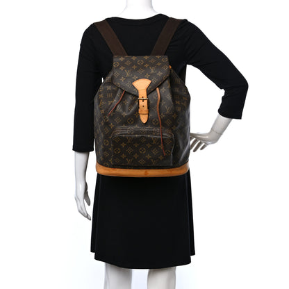 Louis Vuitton Monogram Montsouris GM Backpack 2 of 11