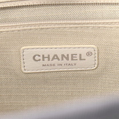 Chanel Mixed Fibers Small Deauville Tote Grey 7 of 11